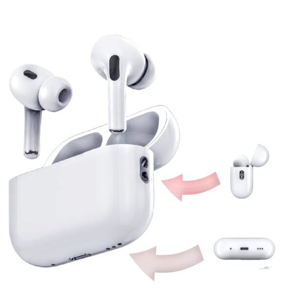 Wireless Bluetooth Earbuds with Charging Case (AirPods Style)